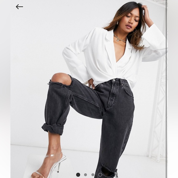 ASOS white blouse in size US 10 - Picture 2 of 7